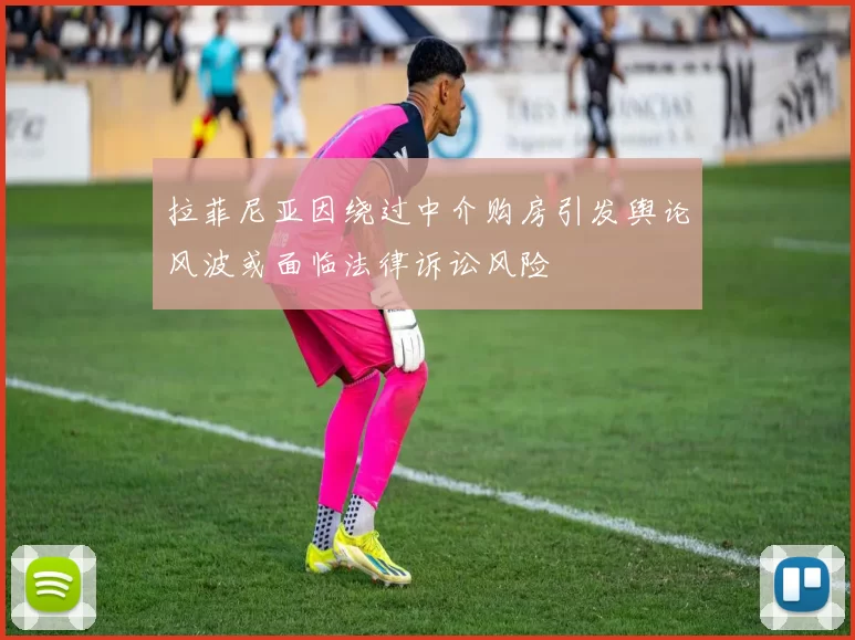 拉菲尼亚因绕过中介购房引发舆论风波或面临法律诉讼风险